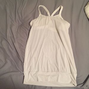 Beyond Yoga striped yoga top